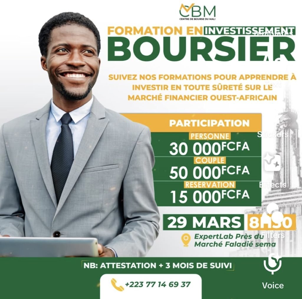 Investir en toute sécurité sur le marché financier ouest-africain : L’éducation boursière à portée de main