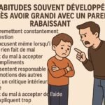 Grandir avec un parent rabaissant : Ces 8 habitudes que l’on traîne souvent à l’âge adulte