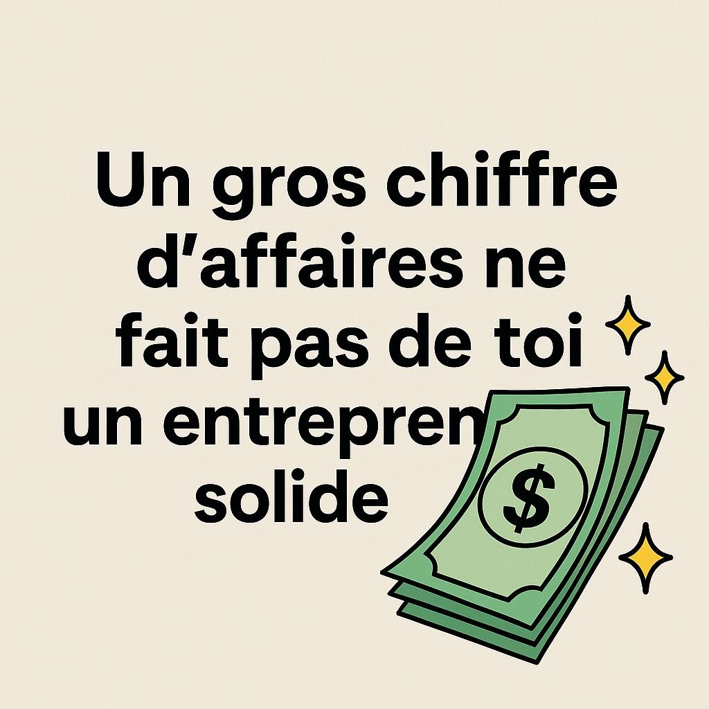 100 Millions de Chiffre d’Affaires ne font pas de toi un entrepreneur solide